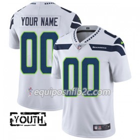 Camiseta Niño NFL Seattle Seahawks Personalizar Blanco